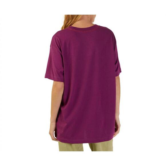 NEW FOX RACING withered oversized short sleeve t-shirt in magnetic purple - Picture 2 of 2